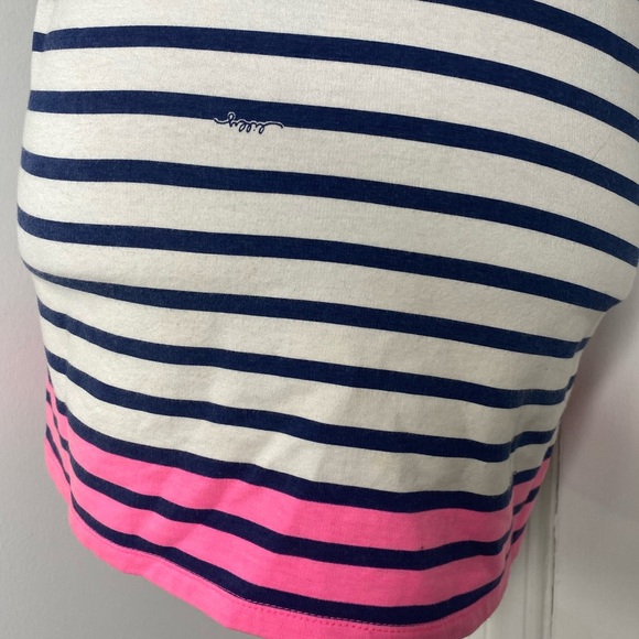 LILLY PULITZER Striped Navy and Pink Dress - Picture 10 of 10